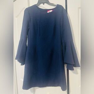 Lilly Pulitzer Deep Blue Long Sleeve Dress
